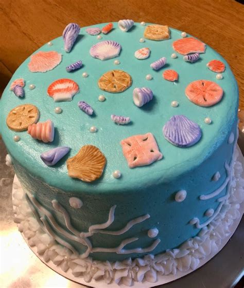 Maybe you would like to learn more about one of these? Seashell cake in 2020 | Cake, Seashell cake, Desserts