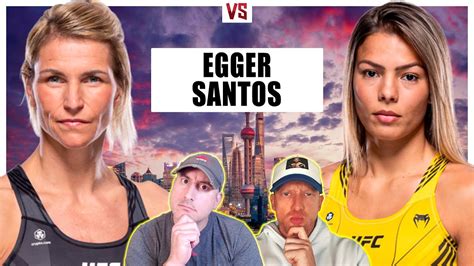 UFC Vegas Stephanie Egger Vs Luana Santos Prediction Bets