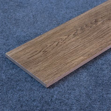 Wood Plank Look Porcelain 6x32 Grey Wooden Glazed Ceramic Floor Tiles