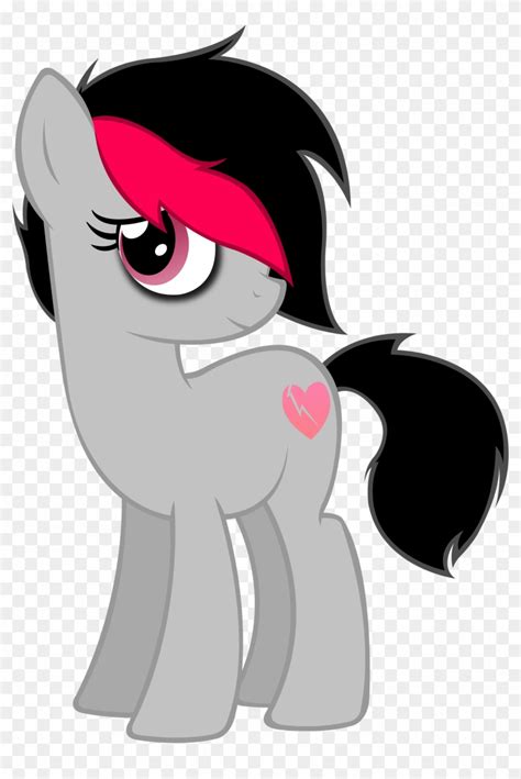 Download Earth Pony Emo Hair Over One Eye Mlp Oc Oc Emo My
