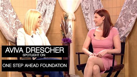 Aviva Drescher Spotlight On One Step Ahead Foundation Youtube