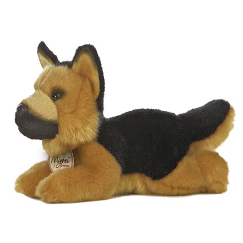 Realistic Stuffed German Shepherd 8 Inch Plush Dog By Aurora At Stuffed