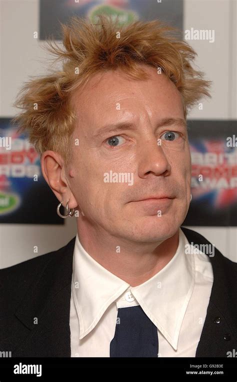 John Lydon Arrives At The British Comedy Awards 2005 Hi Res Stock