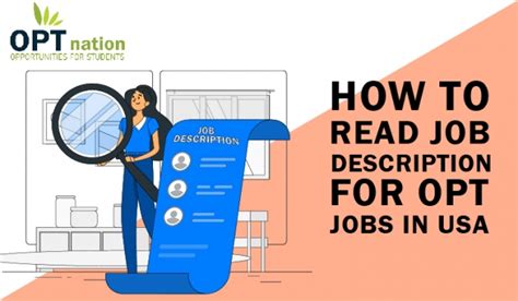 How To Read Job Descriptions For Opt Jobs In Usa