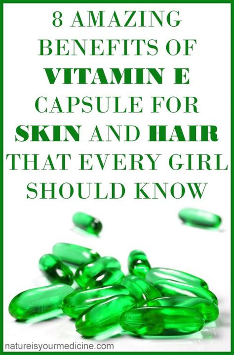 It is also an antioxidant. 8 AMAZING BENEFITS OF VITAMIN E CAPSULE FOR SKIN AND HAIR ...