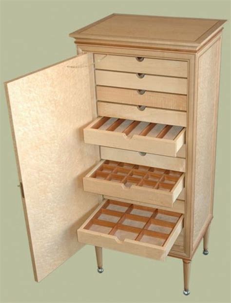 Jewelry Cabinet Plans In 2020 Jewelry Cabinet Furniture Design