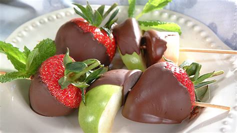 Chocolate Dipped Fruit Kabobs Dollar General Easy Meals