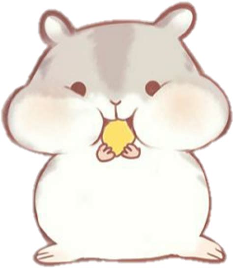 Download Cute Cricetinae Hamster Eat Eating Yummy Watercolor Hamster