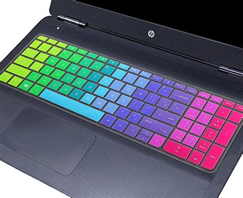 Colorful Hp Laptop Keyboard Cover For Hp Pavilion 17 Hp