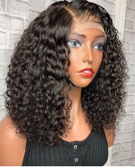 Gamay Hair Glueless Natural Curly 13x4 Lace Front Wigs With Baby Hair