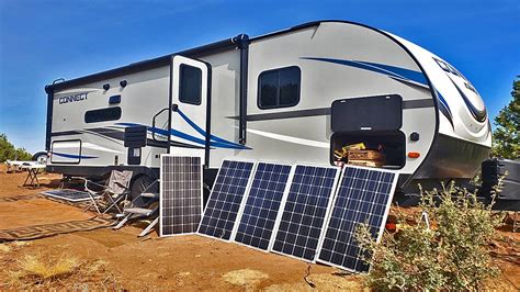 Off Grid Property Running A 30ft Camper Trailer W Sungold Solar