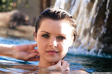 Hd Wallpaper Thisyearsmodel Com Michelle Jean Swimming Pool Women