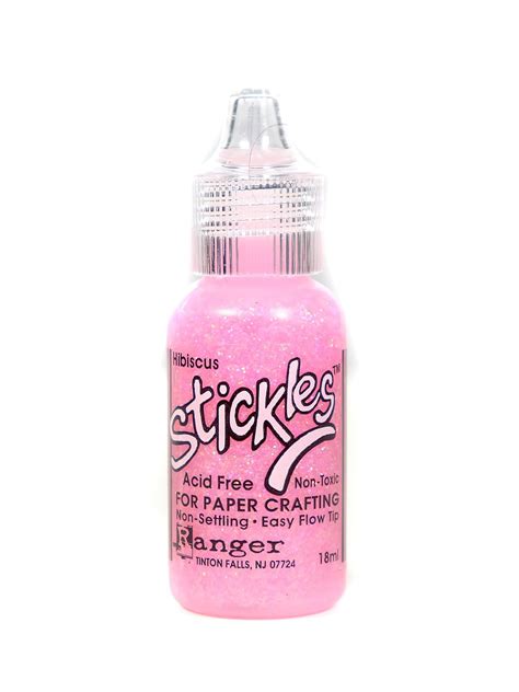 Stickles Glitter Glue Hibiscus 05 Oz Bottle Pack Of 6