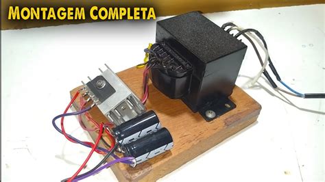 Como Fazer Fonte SimÉtrica Pra Amplificador Com Trafos De Som Ou