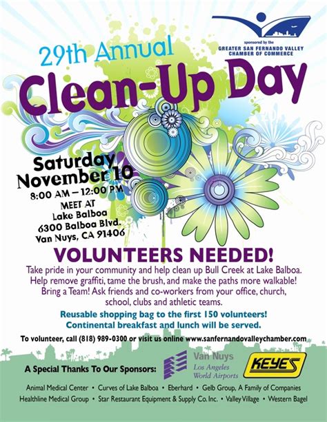 50 Office Clean Up Day Flyer