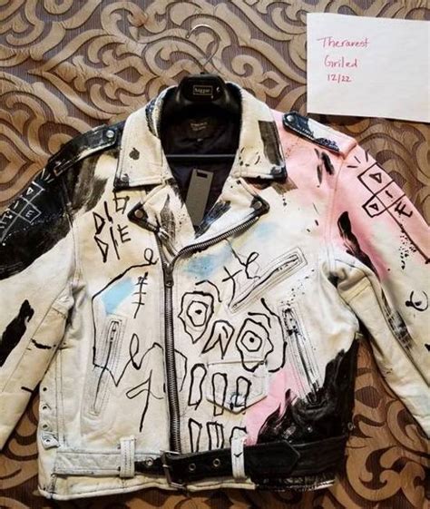 For Those Who Sin Authentic Never Say Die Jacket Lil Peep Grailed