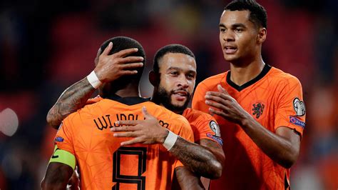 World Cup 2022 Qualifying Netherlands Cruise To Win Over Montenegro