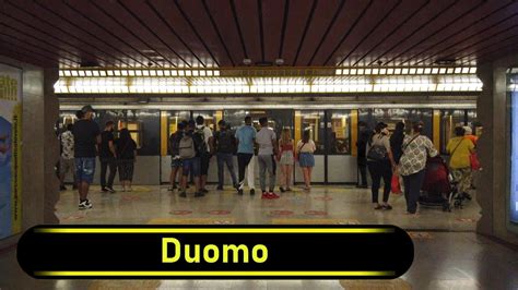Metro Station Duomo Milan 🇮🇹 Walkthrough 🚶 Youtube