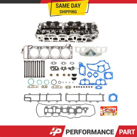 Complete Cylinder Head Head Gasket Set W Bolts Fit 85 95 24 Toyota
