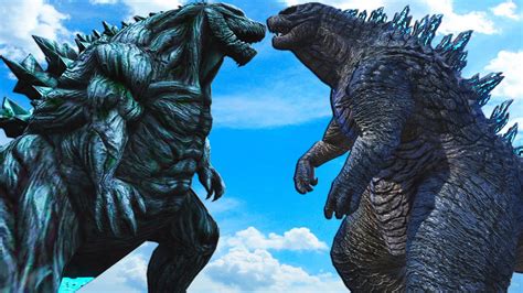 Godzilla 2014 Vs Godzilla Earth Monster Battle Youtube
