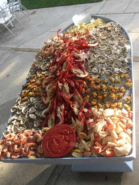 Summer Seafood Grazing Boat Edible Crafts