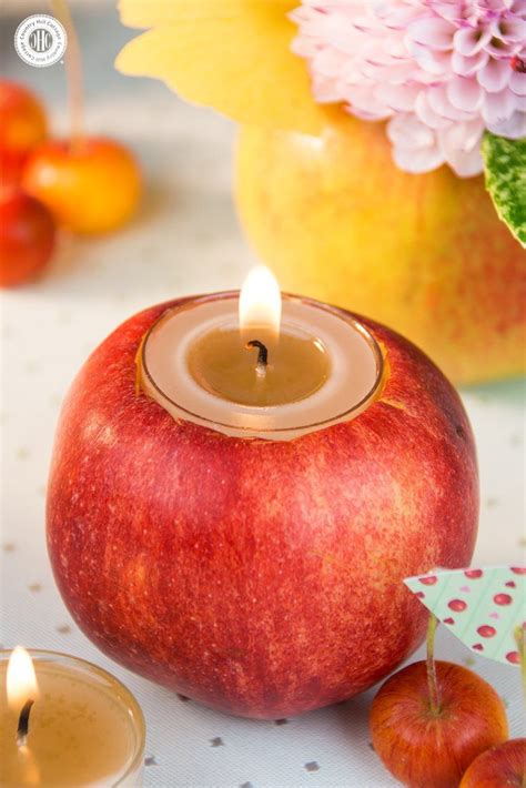 Learn 4 Quick And Easy Apple Diys Diy Apple Candles Apple Candles