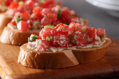 Serve with a few whole berries to decorate the tray. Easy Bruschetta Recipe - My Food and Family
