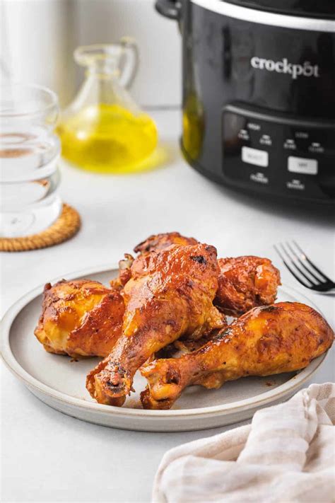 Slow Cooker Chicken Drumsticks One Pot Only Easy Recipes Using One