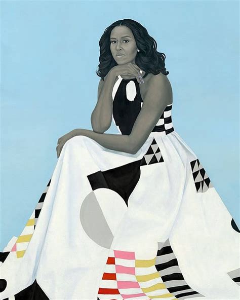 By Amy Sherald Obama Portrait Obama Art Obama Official Portrait