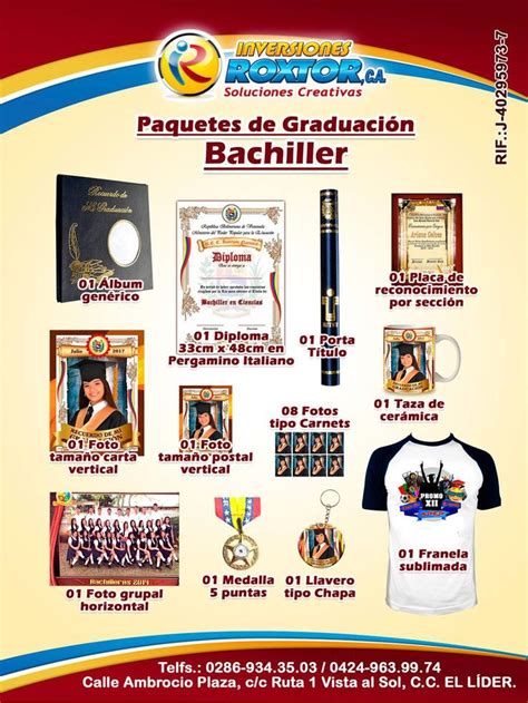 Paquete De Grado Graduacion Bachiller 5to Año