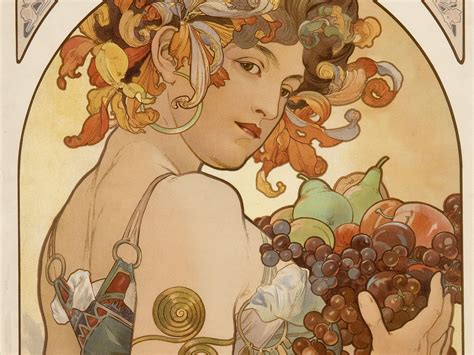Mucha And His Muse Pioneers Of A Little Movement Called Art Nouveau