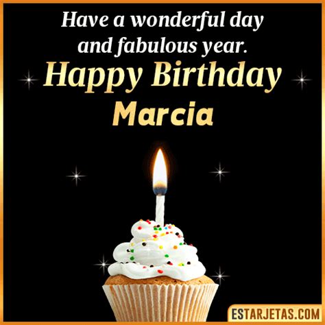 Feliz Cumpleaños Marcia Imágenes  Tarjetas Y Mensajes
