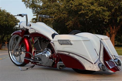 Custom Bagger From Misfit Baggers King Rage Hd Road King Sytle With A