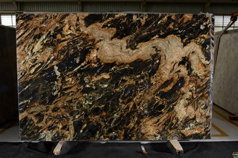 Ottawa Granite Countertop Slabs Magma Gold Lava Stone