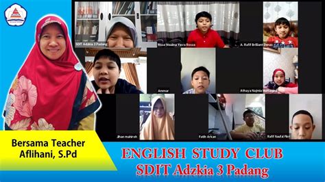 Padang translation of padang in english. English Study Club | SDIT Adzkia 3 Padang - YouTube