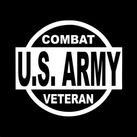 14cm127cm Car Styling Combat Veteran Us Army Personality Body