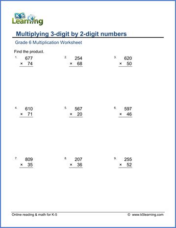 Easy teacher can help them out. Grade 6 math worksheet - Multiplication and division ...