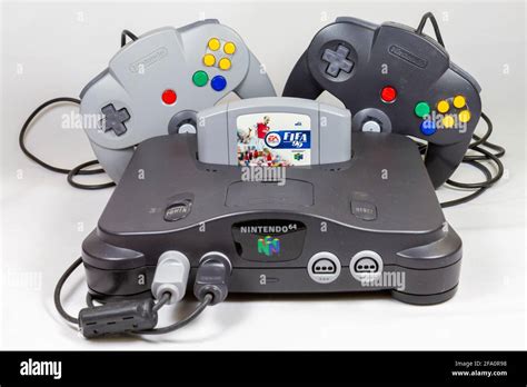Fifa 99 Game In A Nintendo 64 Or N64 Video Game Console With