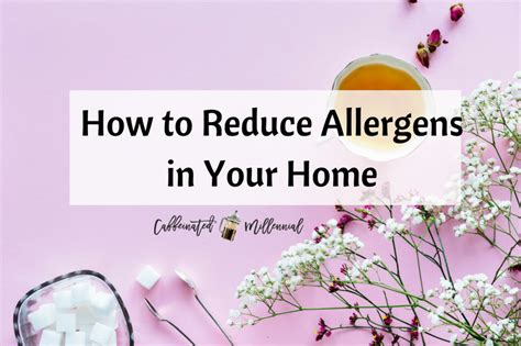 How To Reduce Allergens In Your Home Caffeinated Millennial