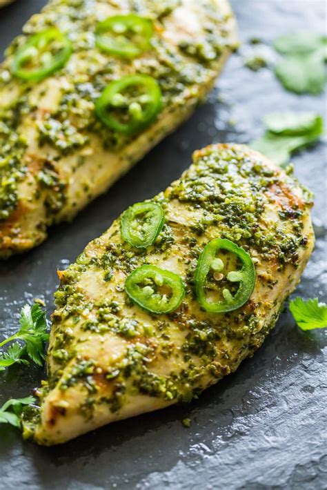 Grill chicken on each side for 5 to 6 minutes or until cooked through. Jalapeno Cilantro Lime Grilled Chicken | Get Inspired ...