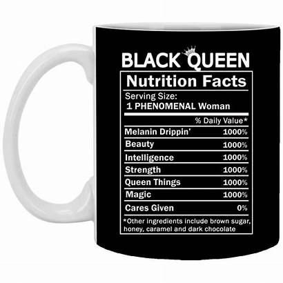 Nutrition Facts Queen Coffee Mug Ceramic Power