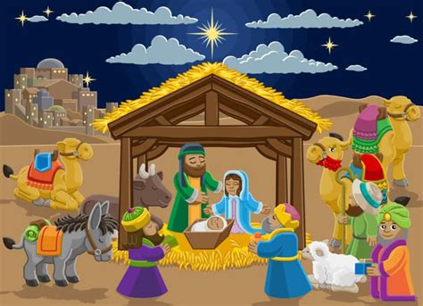 El Nacimiento Del Niño Jesús Un Bonito Cuento De Navidad Para