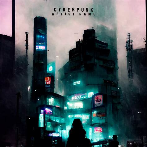 Cyberpunk Album Cover Art Design Coverartworks