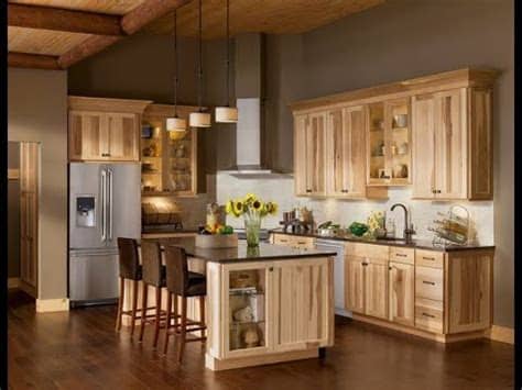 Here's a second angle on the same kitchen, seen from the dining area. Light Wood Cabinets - YouTube