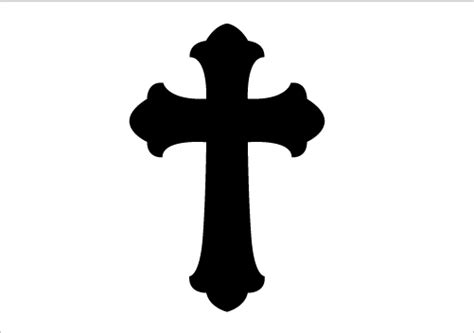 Ireland Christian Cross Silhouette Calvary Cross Png Download 566