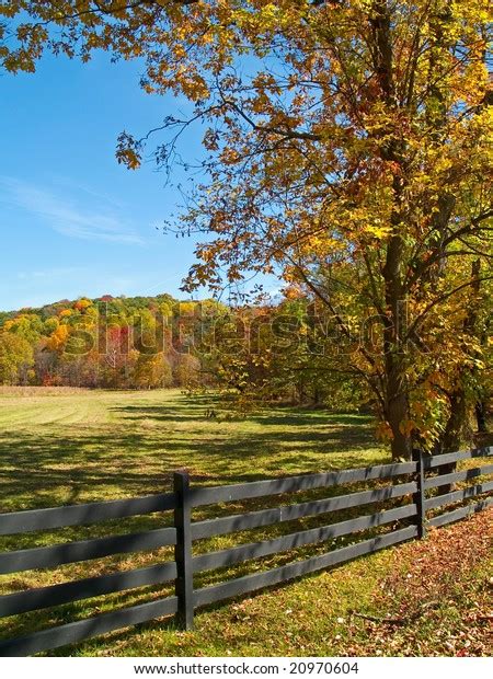Beautiful Autumn Scene Bucks County Pennsylvania Stock Photo Edit Now