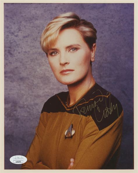 Denise Crosby Signed Star Trek The Next Generation 8x10 Photo Jsa