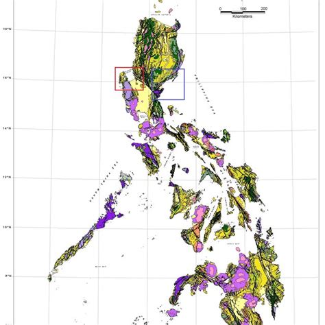 Distribution Of Active Faults And Trenches In The Philippines Source