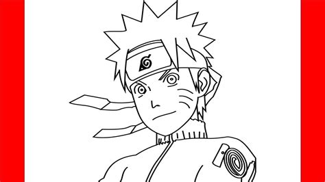 How To Draw Naruto Step By Step Drawing Youtube