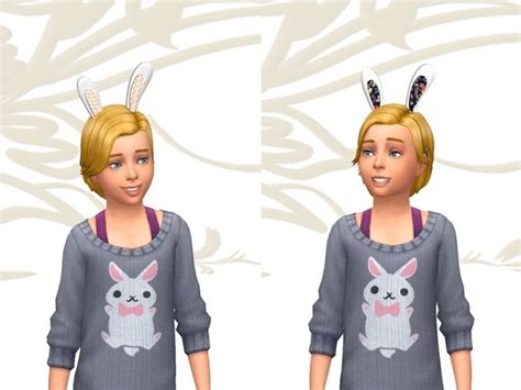 Easter Rabbit Ears Headband By Fuyaya At Sims Artists Sims 4 Updates